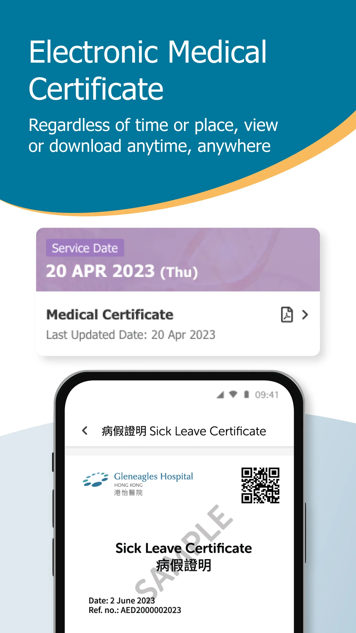 My Gleneagles SmartHealth screenshot